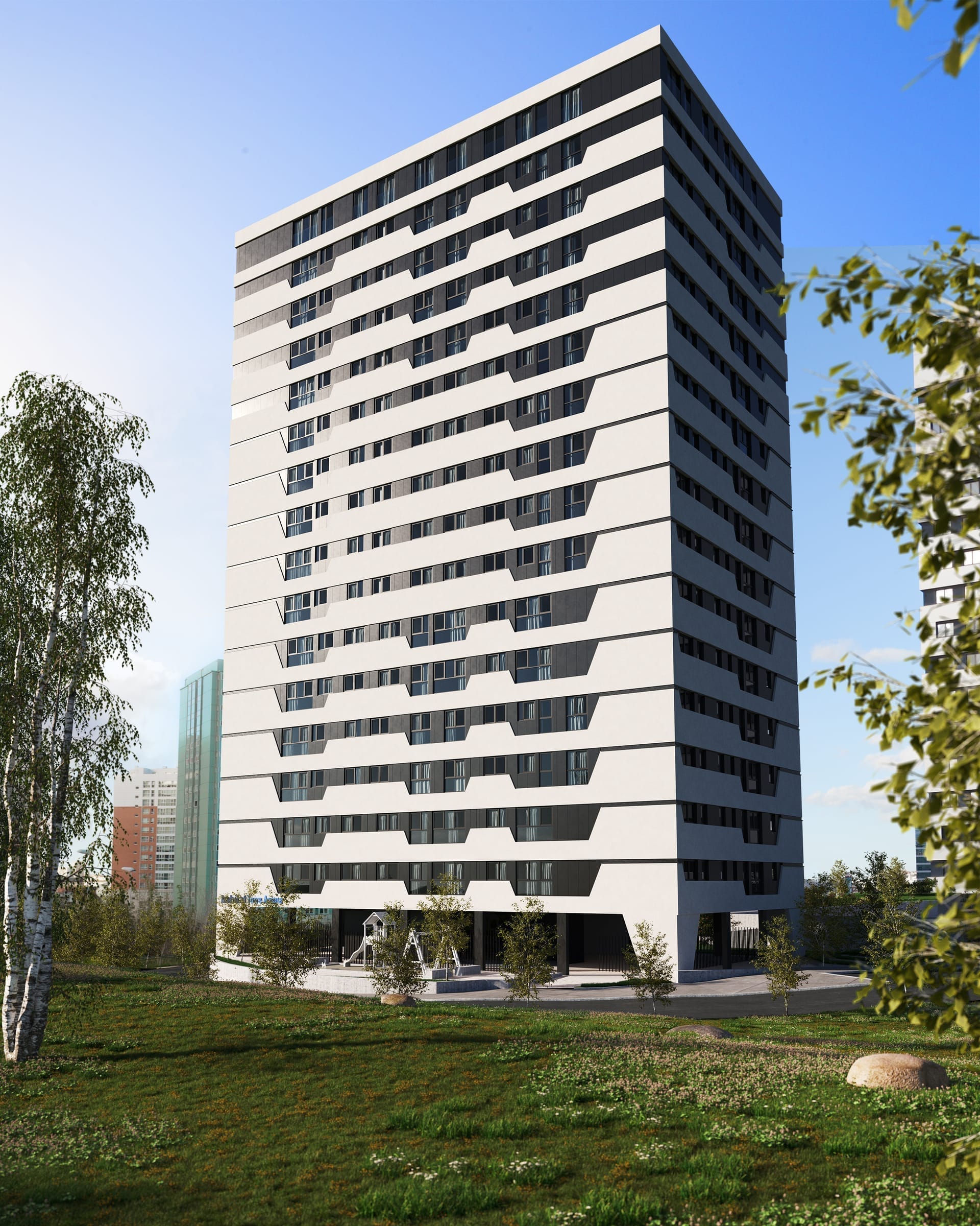 Vivienda Colectiva - Vista Exterior